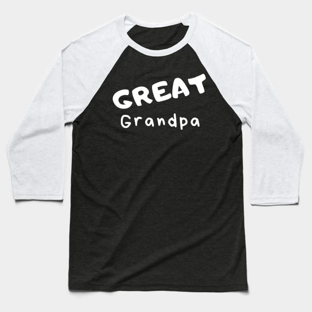 Great Grandpa Baseball T-Shirt by Comic Dzyns
